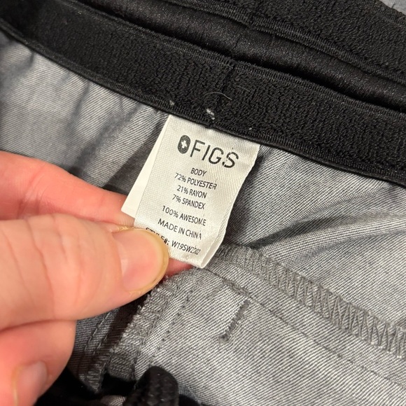 FIGS Grey Technical Collection Scrub Jogger Pants Size Small - Picture 11 of 14